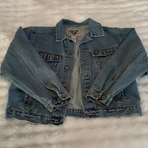 Vintage Arizona Jean Co. Big Ring Denim Jacket Youth Boys XL